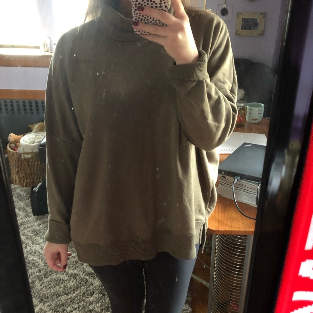 Aerie Turtleneck Sweatshirt